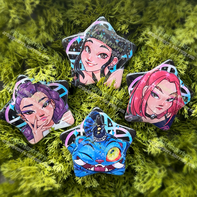 K pop button packs
