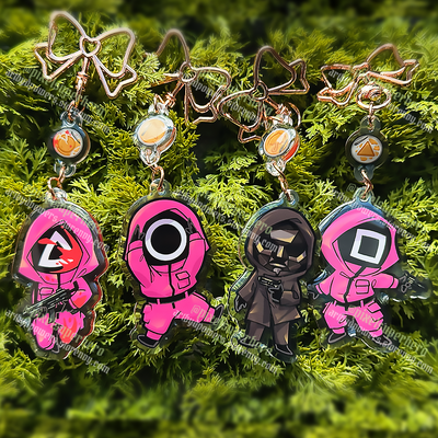 Squiddie dangle charms