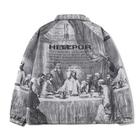 LAST SUPPER WINDBREAKER JACKET - Thumbnail 1