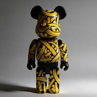 Custom Bearbrick 400% by Oscar Llorens “Wired” - Thumbnail 6