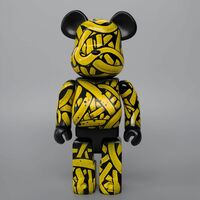 Custom Bearbrick 400% by Oscar Llorens “Wired” - Thumbnail 1