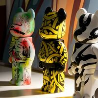 Custom Bearbrick 400% by Oscar Llorens “Wired” - Thumbnail 7