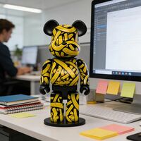 Custom Bearbrick 400% by Oscar Llorens “Wired” - Thumbnail 8