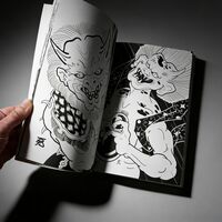 Custom Bearbrick 400% by Oscar Hove “Kemuri (煙)” - Thumbnail 7