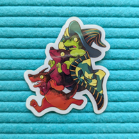 Three Kobolds Sticker - Thumbnail 1
