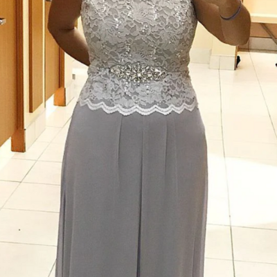 Charming lace chiffon mother of the bride/groom dresses 
