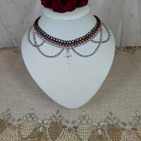 Ahnk chainmaille choker necklace - Thumbnail 2