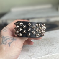 3-2-3 Short British Studs Wristband - Thumbnail 9