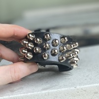3-2-3 Short British Studs Wristband - Thumbnail 3