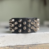 3-2-3 Short British Studs Wristband - Thumbnail 5