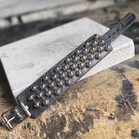 3-2-3 Short British Studs Wristband - Thumbnail 2