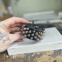 3-2-3 Short British Studs Wristband - Thumbnail 7