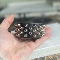 3-2-3 Short British Studs Wristband - Thumbnail 1