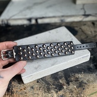 3-2-3 Medium Dome Studs Wristband - Thumbnail 3