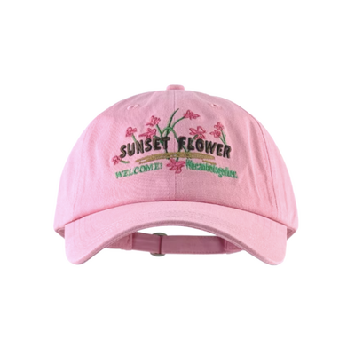Sunset flower cap