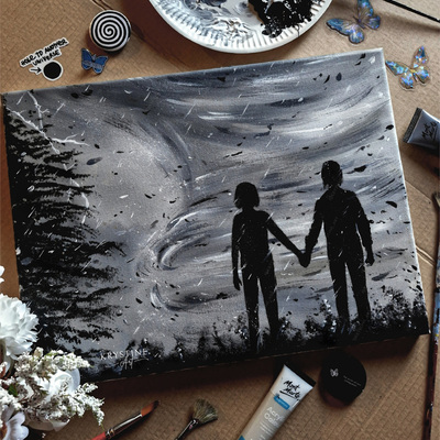 The choice - original painting