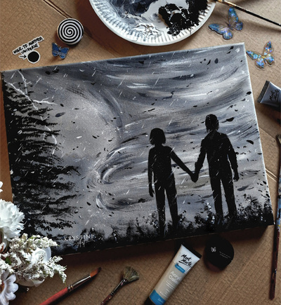 The choice - Original painting