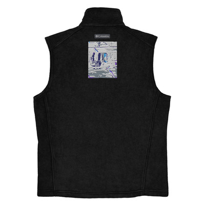 Mens Columbia fleece vest - Tree