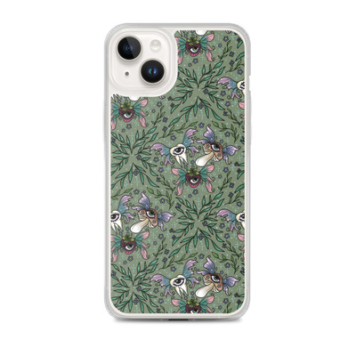 Weird girlcore MagSafe clear case for iPhone