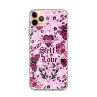 Self love Clear Case for iPhone - Thumbnail 1