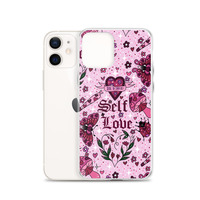 Self love Clear Case for iPhone - Thumbnail 13