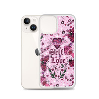 Self love Clear Case for iPhone - Thumbnail 29