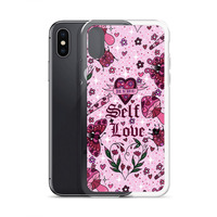 Self love Clear Case for iPhone - Thumbnail 55