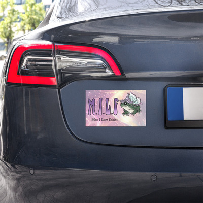 Man i love  fairies car magnets