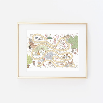 Oz land print
