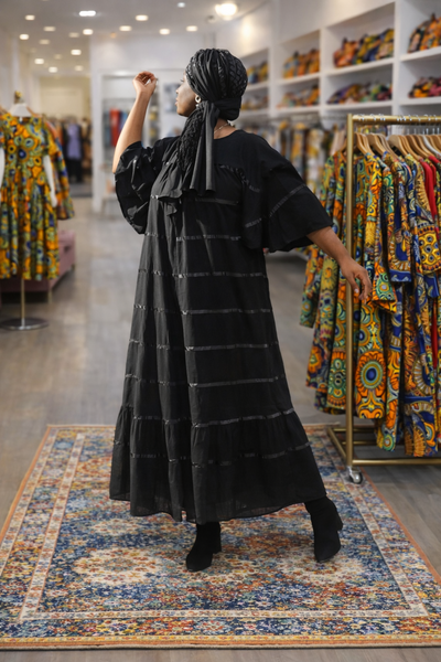 Timeless Black Caftan Set