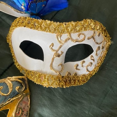 Venetian mask-carnival-masquerade mask handmade