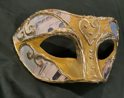 Venetian Mask- Handmade-Carnival-Masquerade