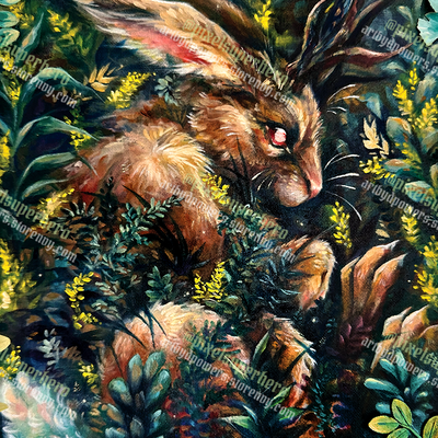 Russet the jackalope