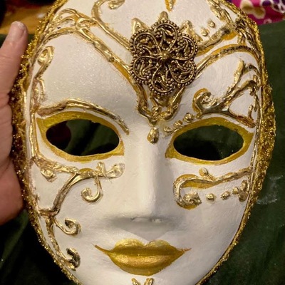 Venetian mask-carnival-masquerade, handmade