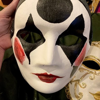 Venetian mask-carnival-masquerade, handmade