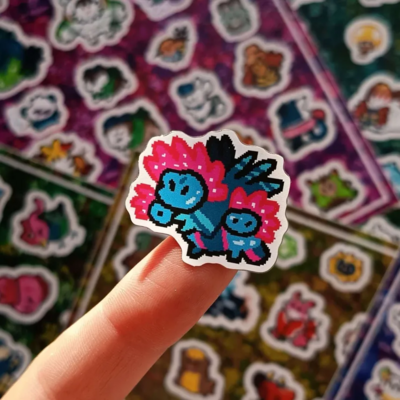 Mini Pokémon Sticker Sheets 2