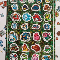 Mini Pokémon Sticker Sheets 2 - Thumbnail 1