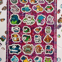 Mini Pokémon Sticker Sheets 2 - Thumbnail 2