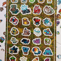 Mini Pokémon Sticker Sheets 2 - Thumbnail 3
