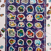Mini Pokémon Sticker Sheets 2 - Thumbnail 4