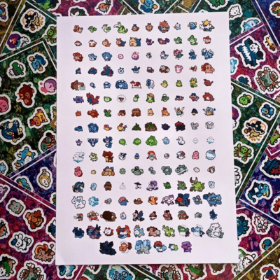 Pokémon generations prints 2