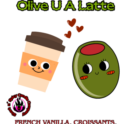 Olive you a latte rts wax melt (sns candle)