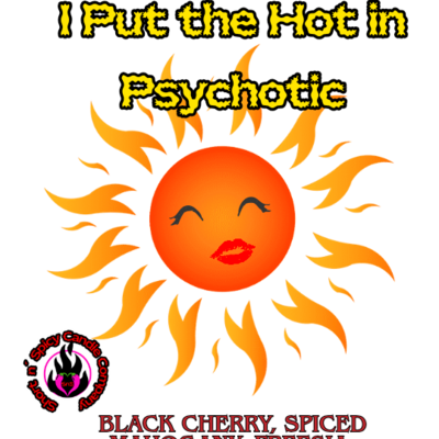 I put the hot in psych0tic rts wax melt (sns candle)