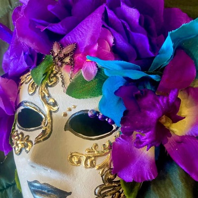 Venetian mask-carnival-masquerade, handmade