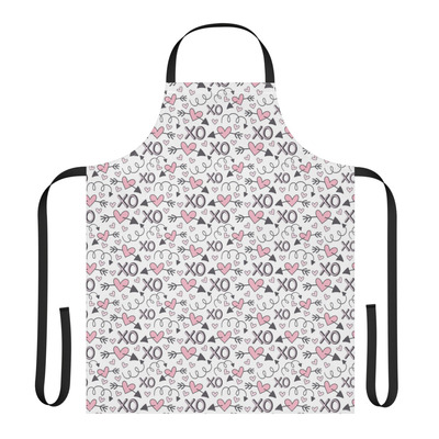 Kiss & hugs strap apron