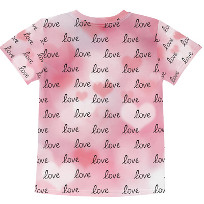 Pinky love kids cotton crew neck t-shirt