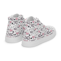 Kiss & Hugie Womens high top canvas shoes - Thumbnail 6