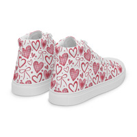 Womens high top canvas shoes - Thumbnail 6