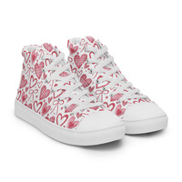Womens high top canvas shoes - Thumbnail 7