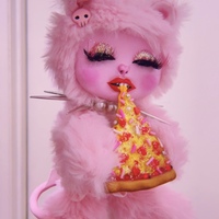 Love Pizza Bag Rat - Thumbnail 4